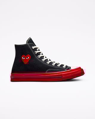 Converse Chuck 70 High x Comme des Garçons PLAY A01793C