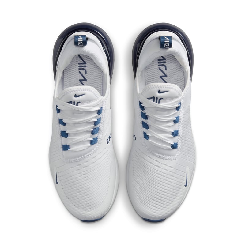 Nike Air Max 270 sneakerek "White & New Slate" | Női | Sportstyle | 04 | SPORTSHOWROOM