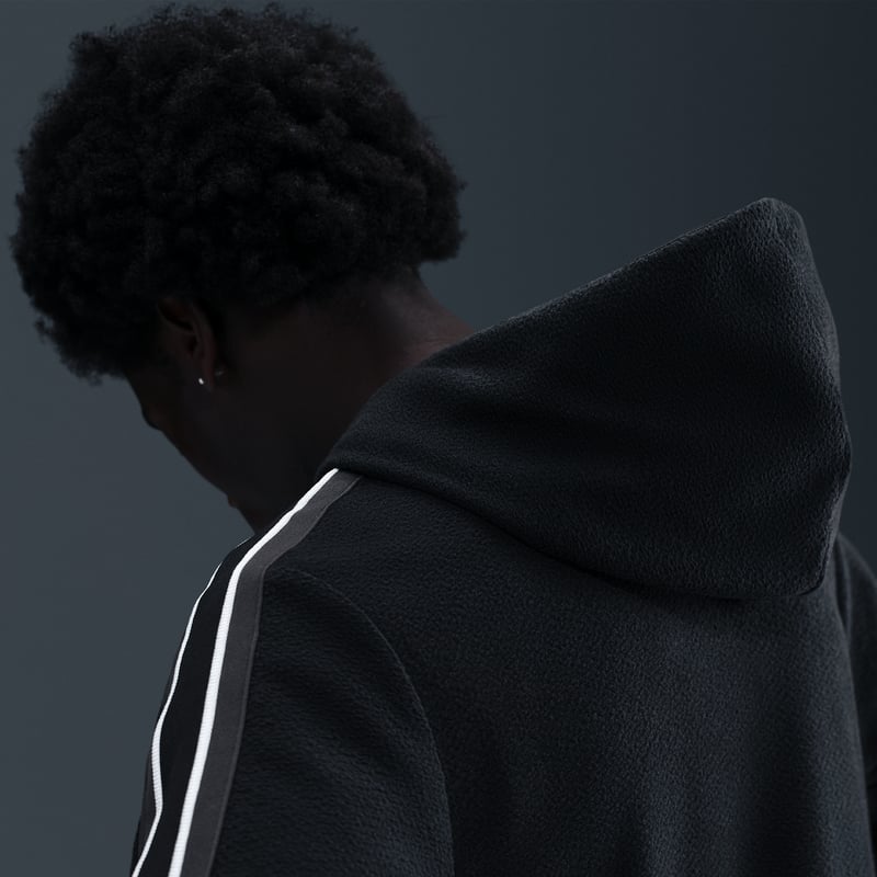 Nike LeBron Standard Issue Therma-FIT Pullover Huvtroja "Black & Sail" | Män | Basket | 02 | SPORTSHOWROOM