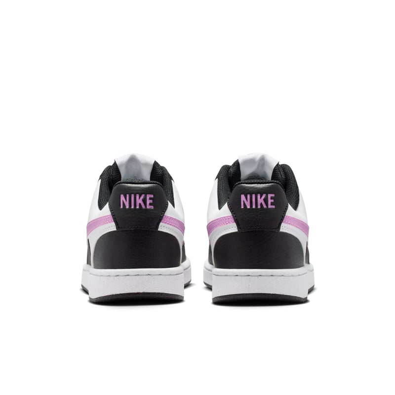Nike Court Vision Low Next Nature sneakers "Black & Light Magenta" | Dames | Sportstyle | 06 | SPORTSHOWROOM