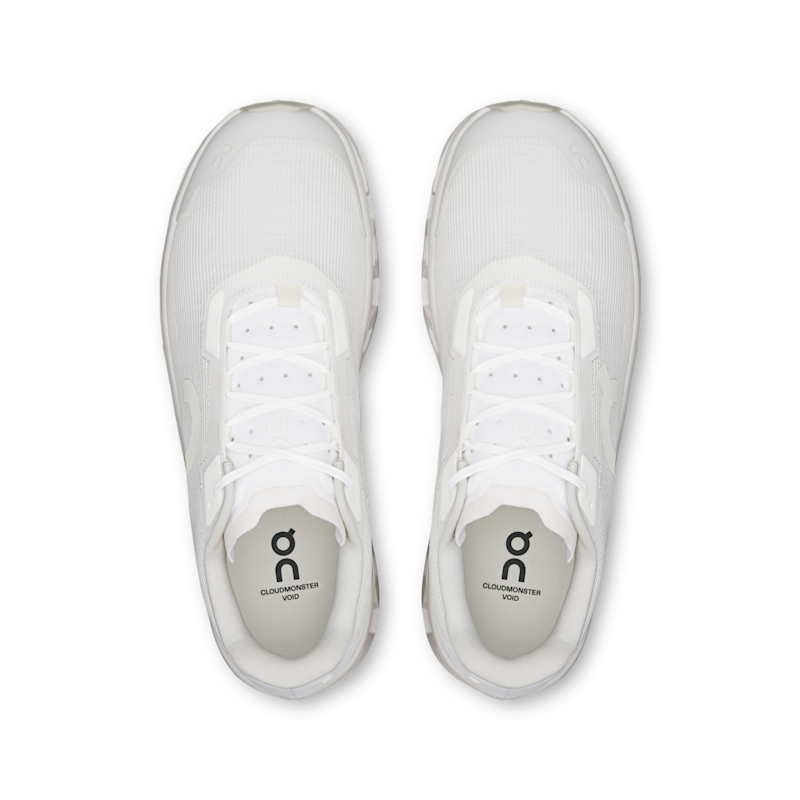 Scarpe da running On Cloudmonster Void "Triple White" | Uomo | Corsa | 02 | SPORTSHOWROOM