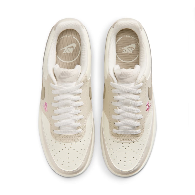 Nike Court Vision Low SE sneakers "Stitched Floral" | Dames | Sportstyle | 04 | SPORTSHOWROOM