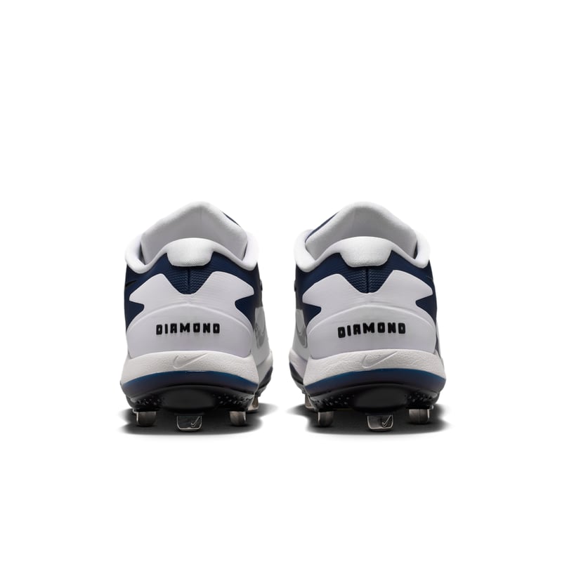 Nike Diamond Standout MTL baseballsko "White & College Navy" | Herre | Baseball | 06 | SPORTSHOWROOM
