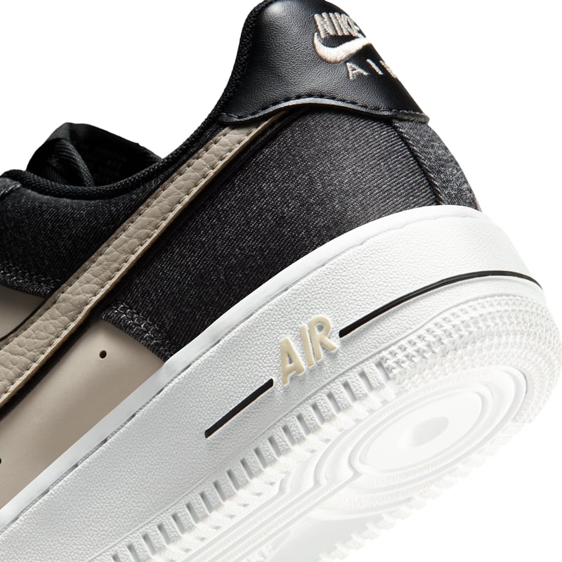 Zapatillas Nike Air Force 1 '07 SE "Black Denim" | Mujer | Estilo deportivo | 07 | SPORTSHOWROOM