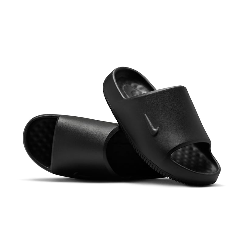 Nike Calm 2.0 Slide sneakers "Triple Black" | Dames | Sportstyle | 01 | SPORTSHOWROOM