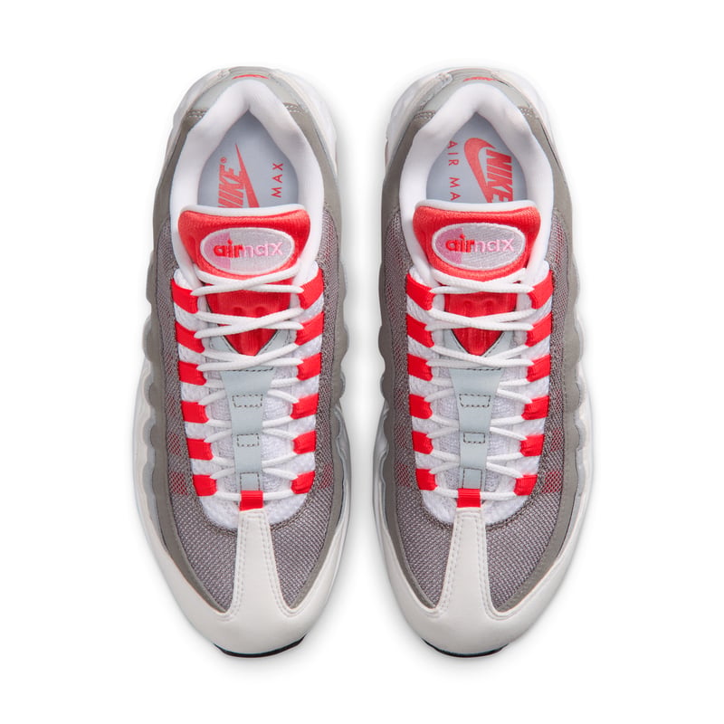 Nike Air Max 95 Big Bubble trainers "White & Light Crimson" | Women | SportStyle | 04 | SPORTSHOWROOM