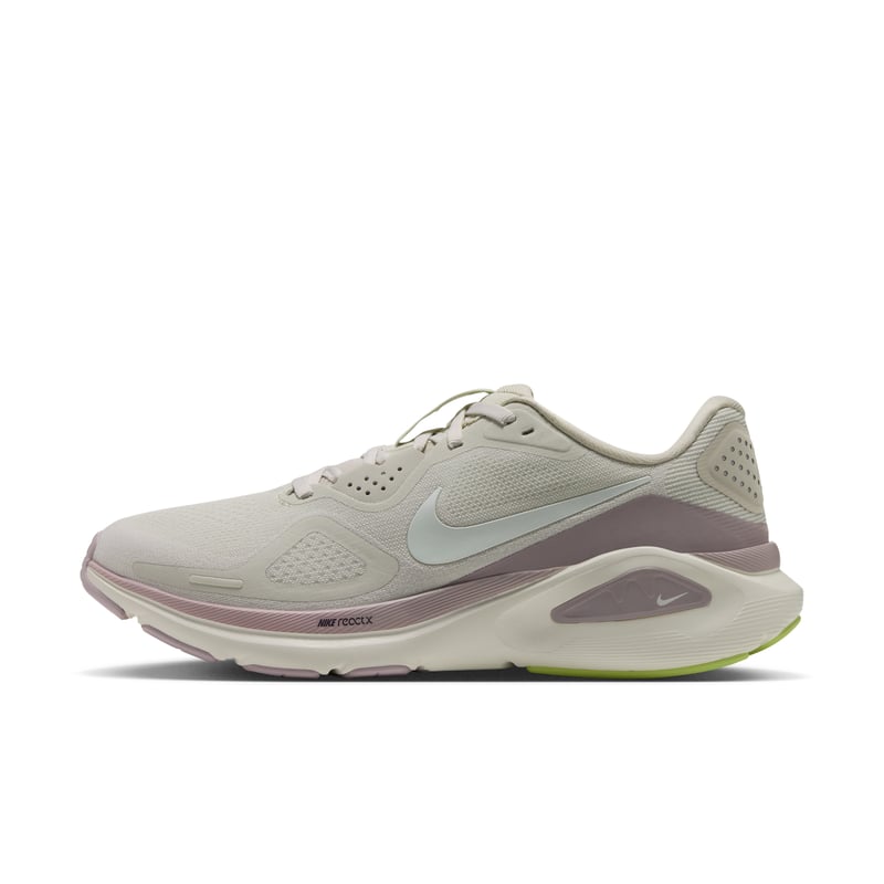 Nike Structure 26 hardloopschoenen "Light Bone & Particle Rose" | Dames | Hardlopen | 01 | SPORTSHOWROOM