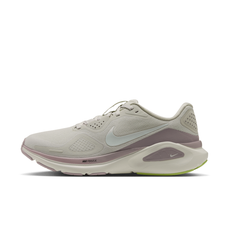 Nike Structure 26 hardloopschoenen "Light Bone & Particle Rose" | Dames | Hardlopen | 01 | SPORTSHOWROOM