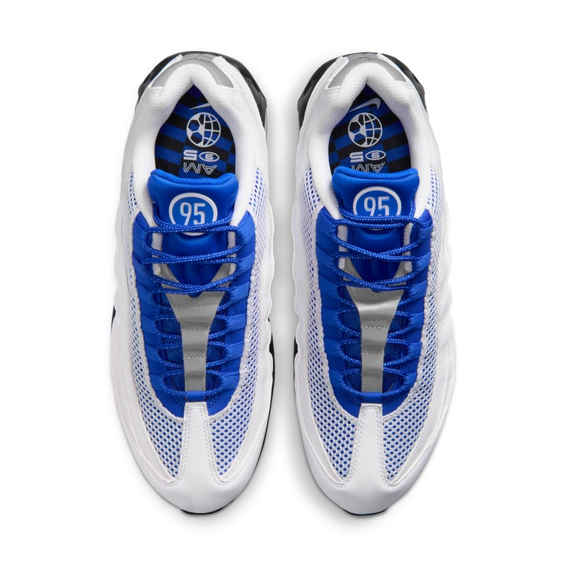 Nike Air Max 95 SE Big Bubble ‘Total 90 Pack’ trainers "White & Racer Blue" | Men | SportStyle | 04 | SPORTSHOWROOM