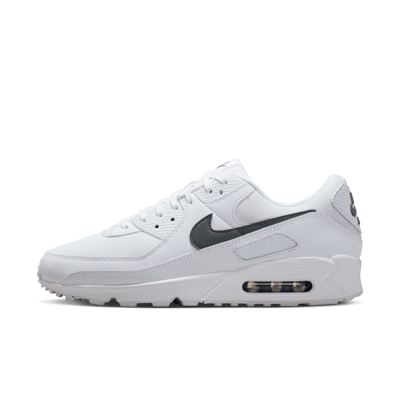 Sneakersy Nike Air Max 90 "White & Smoke Grey" | Mezczyzni | Sportstyle | 01 | SPORTSHOWROOM