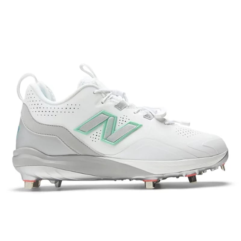 New Balance Fuelcell Lindor 3 baseballsko "White & Rain Cloud" | Dame & Herre | Baseball | 00 | SPORTSHOWROOM