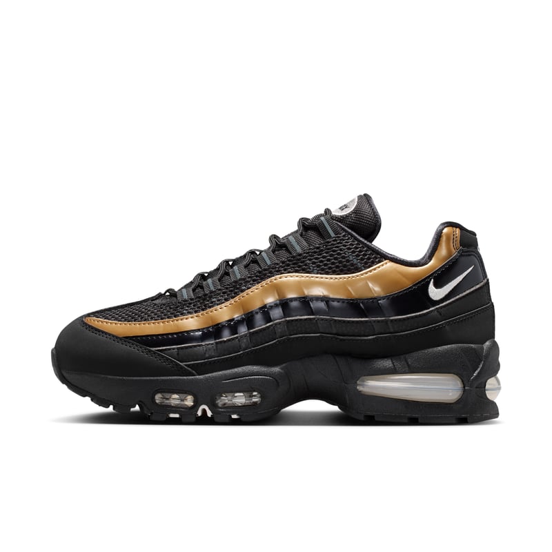 Sneakersy Nike Air Max 95 Big Bubble SE "Light Charcoal & Metallic Gold" | Kobiety | Sportstyle | 01 | SPORTSHOWROOM