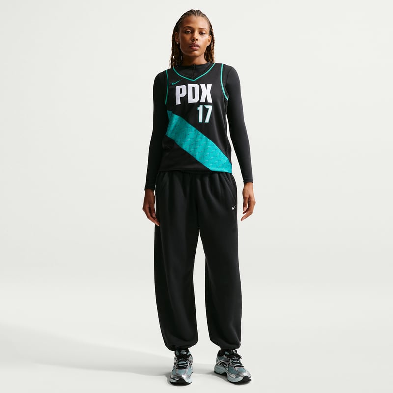 Nike Shaedon Sharpe Portland Trail Blazers City Edition NBA Swingman Shirt "Black" | Men | SportStyle | 06 | SPORTSHOWROOM