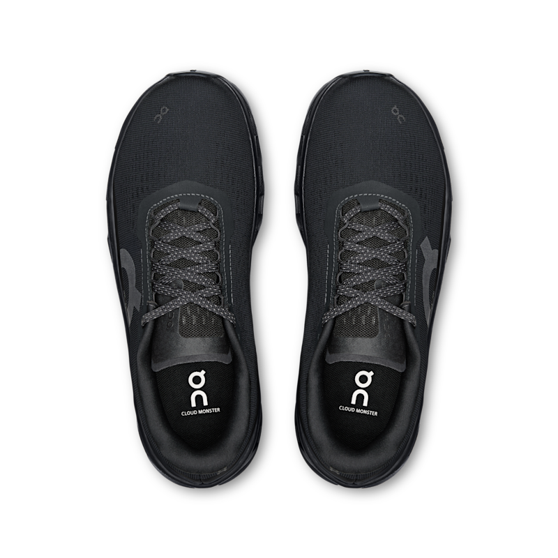 Buty do biegania On Cloudmonster 1 "Triple Black" | Kobiety | Bieganie | 02 | SPORTSHOWROOM