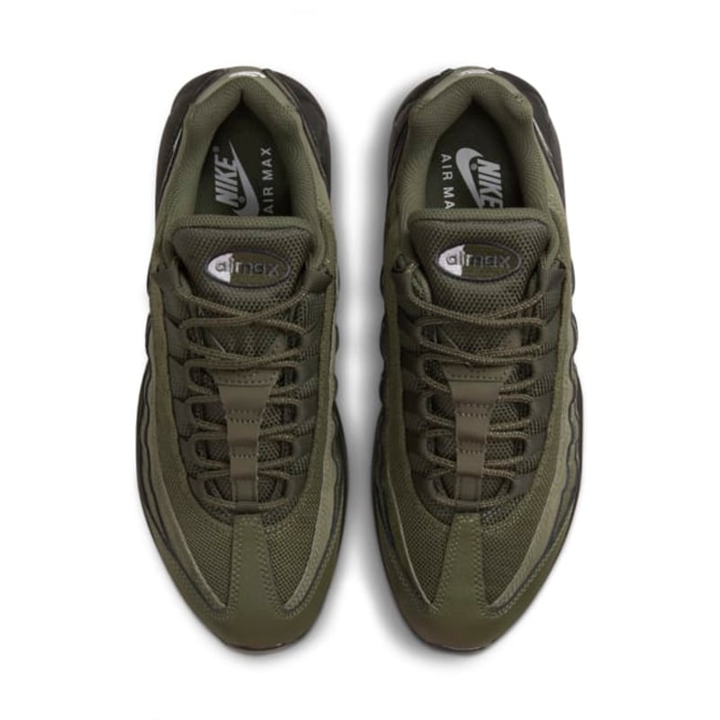 Nike air max 95 ultra essential trainer cargo khaki / black online