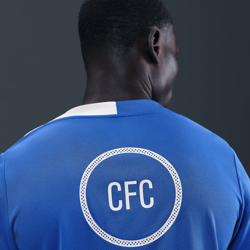 Nike Chelsea F.C. Strike Third Dri-FIT Total 90 Shirt "Game Royal & Field Silver" | Men | Football | 02 | SPORTSHOWROOM