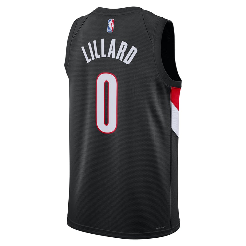 Nike Damian Lillard Portland Trail Blazers Icon Edition Dri-FIT NBA Swingman Shirt "Black" | Men | SportStyle | 02 | SPORTSHOWROOM