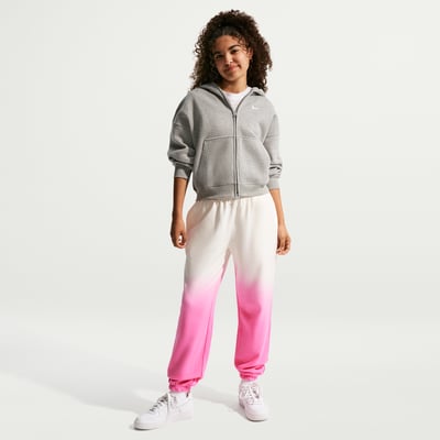 Nike Studio Fleece Loose Bukse "Sail & Playful Pink" | Barn | | 00 | SPORTSHOWROOM