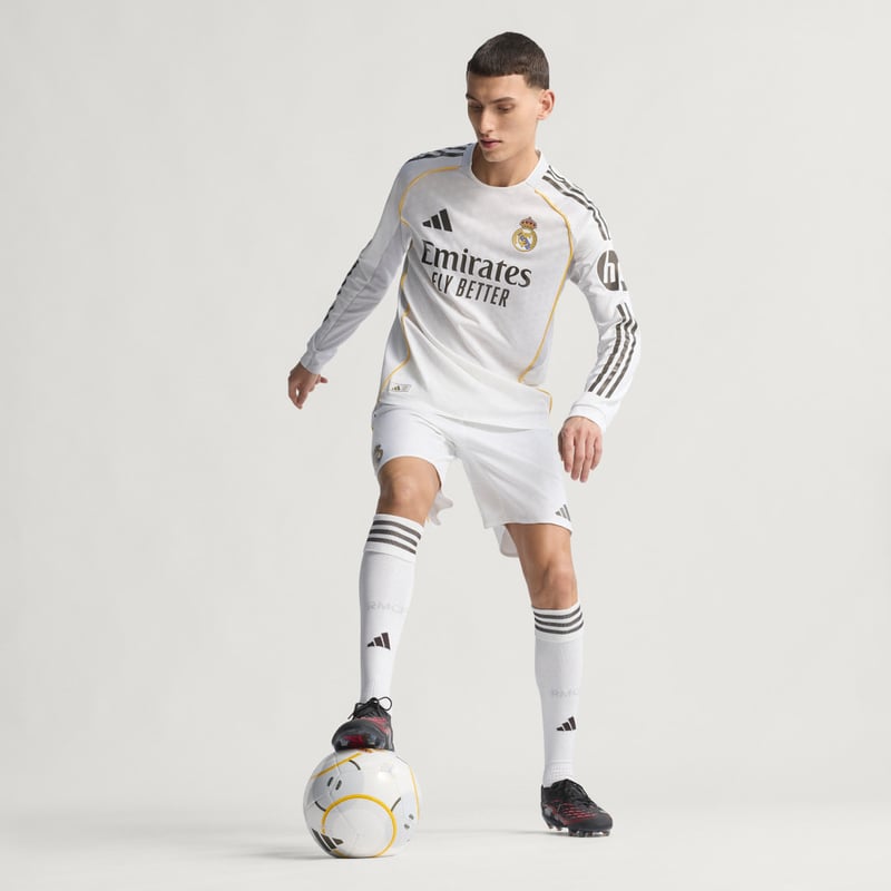 adidas Real Madrid 2025/26 Home Authentic Long Sleeve JN8866 04