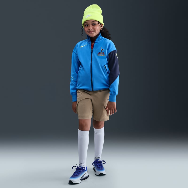 Nike Tottenham Hotspur Academy Pro Third Dri-FIT Total 90 Anthem Jacket "Pacific Blue & Dynamic Yellow" | Kids | Football | 04 | SPORTSHOWROOM