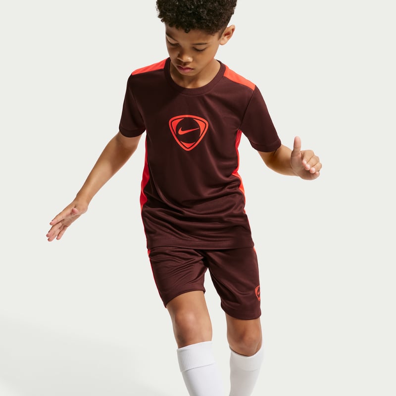 Nike Academy+ Dri-FIT Shirt "Mystic Dates & Bright Crimson" | Kids | Football | 02 | SPORTSHOWROOM