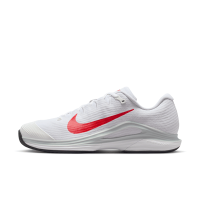 Nike Vapor 12 tennis runners "White & Light Crimson" | Men | Tennis | 01 | SPORTSHOWROOM