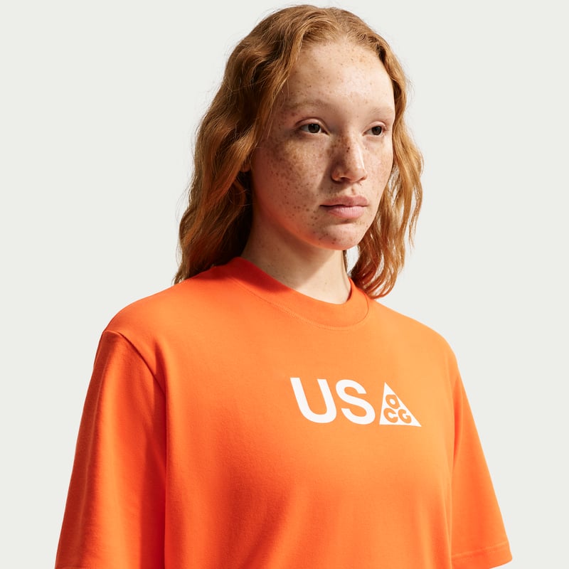 Nike ACG x Team USA Dri-FIT Shirt "Safety Orange" | Women | | 03 | SPORTSHOWROOM