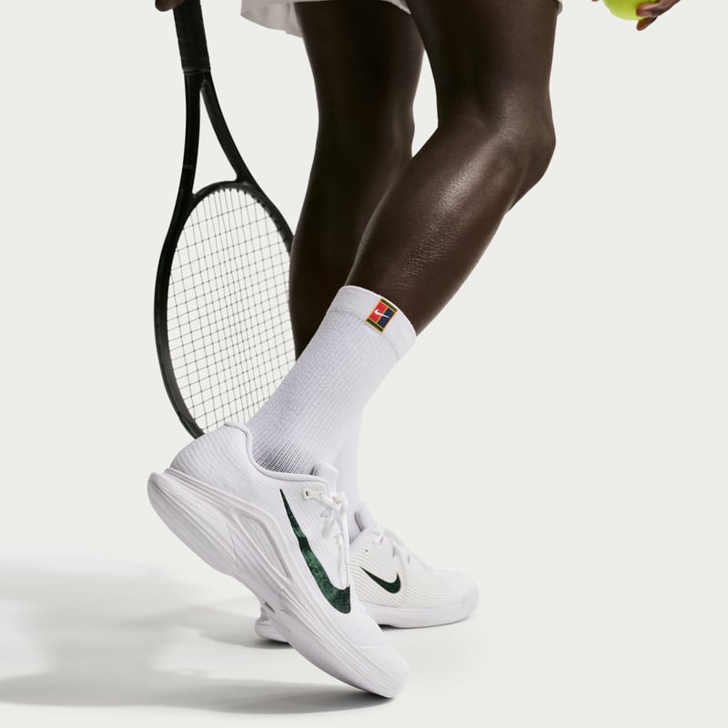 Nike Vapor 12 Premium tennissko "White & Gorge Green" | Herre | Tennis | 10 | SPORTSHOWROOM