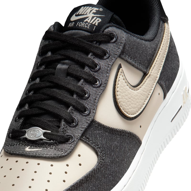 Zapatillas Nike Air Force 1 '07 SE "Black Denim" | Mujer | Estilo deportivo | 06 | SPORTSHOWROOM