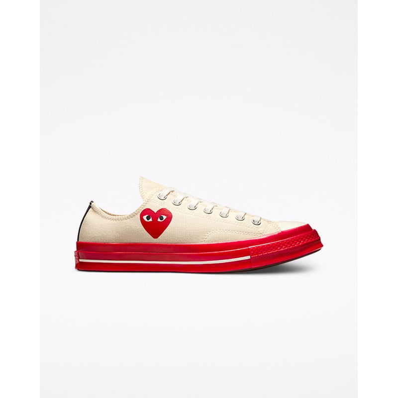 Converse Chuck 70 Low x Comme des Garçons PLAY A01796C 01