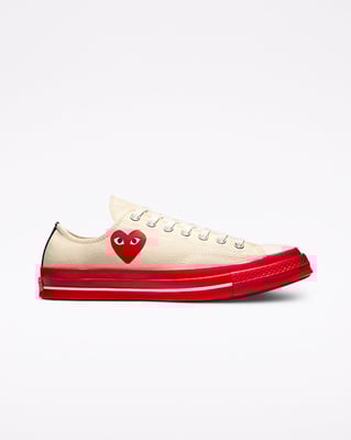 Converse Chuck 70 Low x Comme des Garçons PLAY A01796C