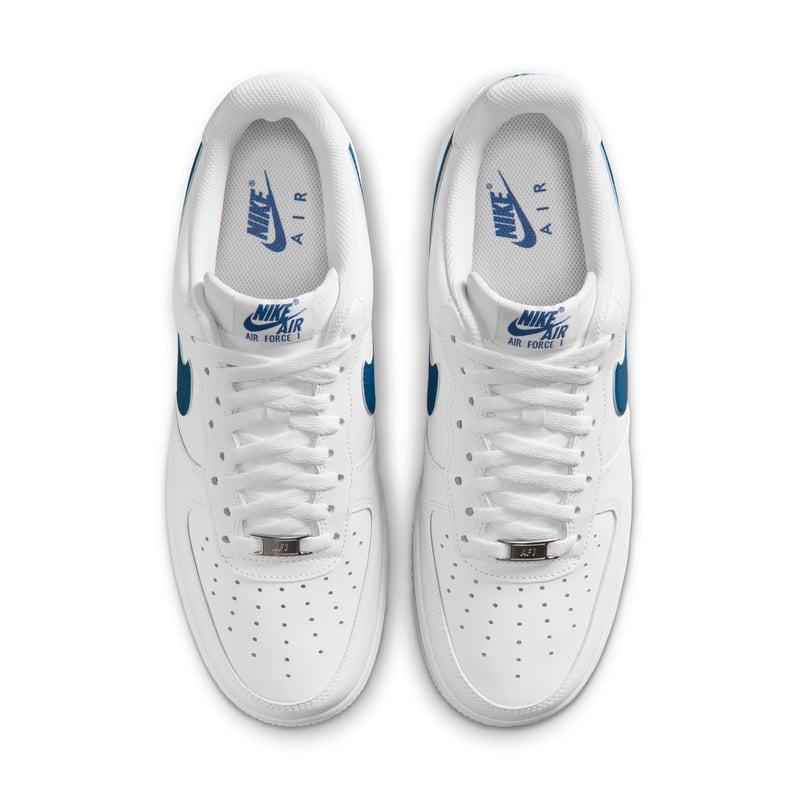 Nike Air Force 1 '07 runners "White & Court Blue" | Men | Sportstyle | 03 | SPORTSHOWROOM