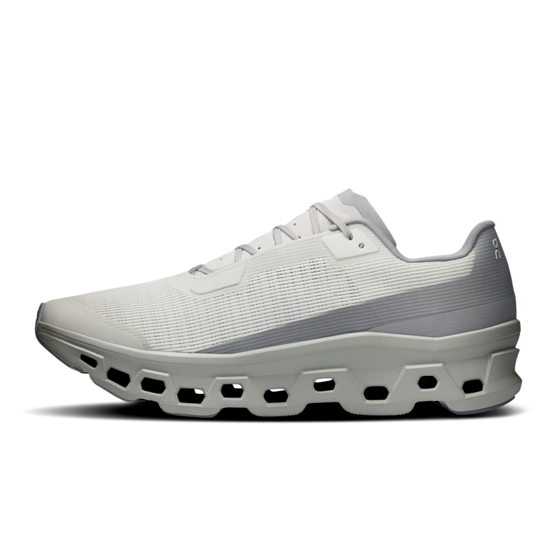 Scarpe da running On Cloudmonster Void "Iceberg & Tin" | Uomo | Corsa | 04 | SPORTSHOWROOM