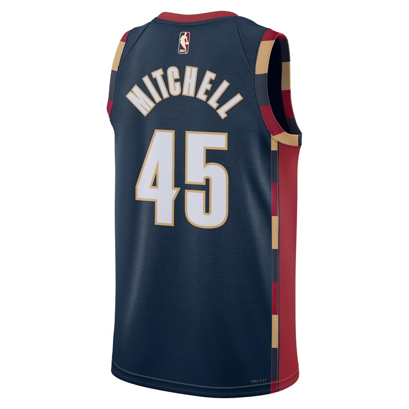 Nike Cleveland Cavaliers 2025/26 Hardwood Classics Dri-FIT NBA Swingman Donovan Mitchell HM4773-420 02