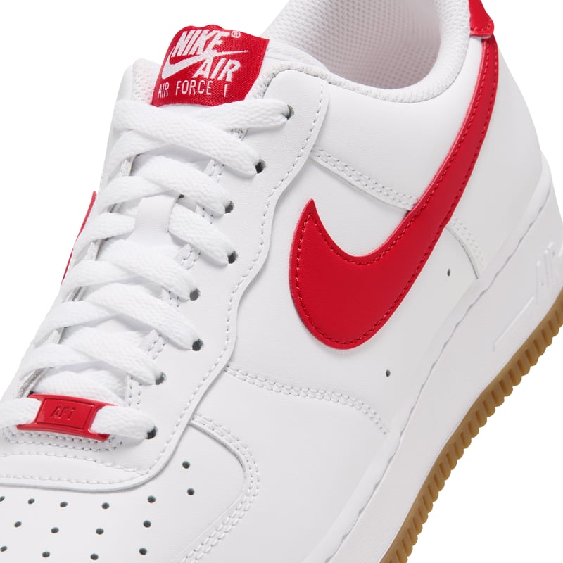 Superge Nike Air Force 1 '07 "White & Challenge Red" | Moški | Sportstyle | 07 | SPORTSHOWROOM