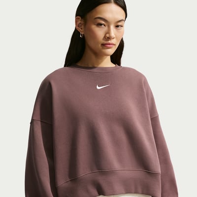 Nike Phoenix Fleece Over-Oversized Crew DQ5761-502 01
