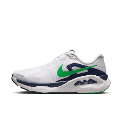 Nike Structure Plus runners "White & Green Spark" | Men | Running | 01 | SPORTSHOWROOM