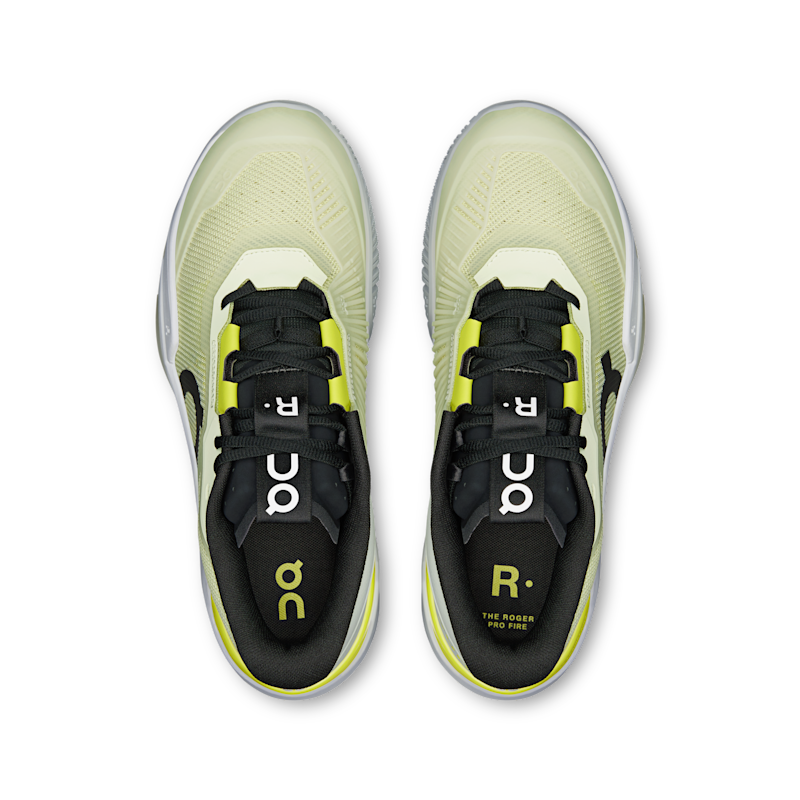 On THE ROGER Pro Fire sneakers "Linen & Lime" | Herre | Sportstyle | 02 | SPORTSHOWROOM