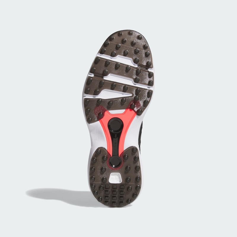 adidas MC70 Spikeless golf shoes "Core Black & Lucid Red" | Men | Golf | 03 | SPORTSHOWROOM