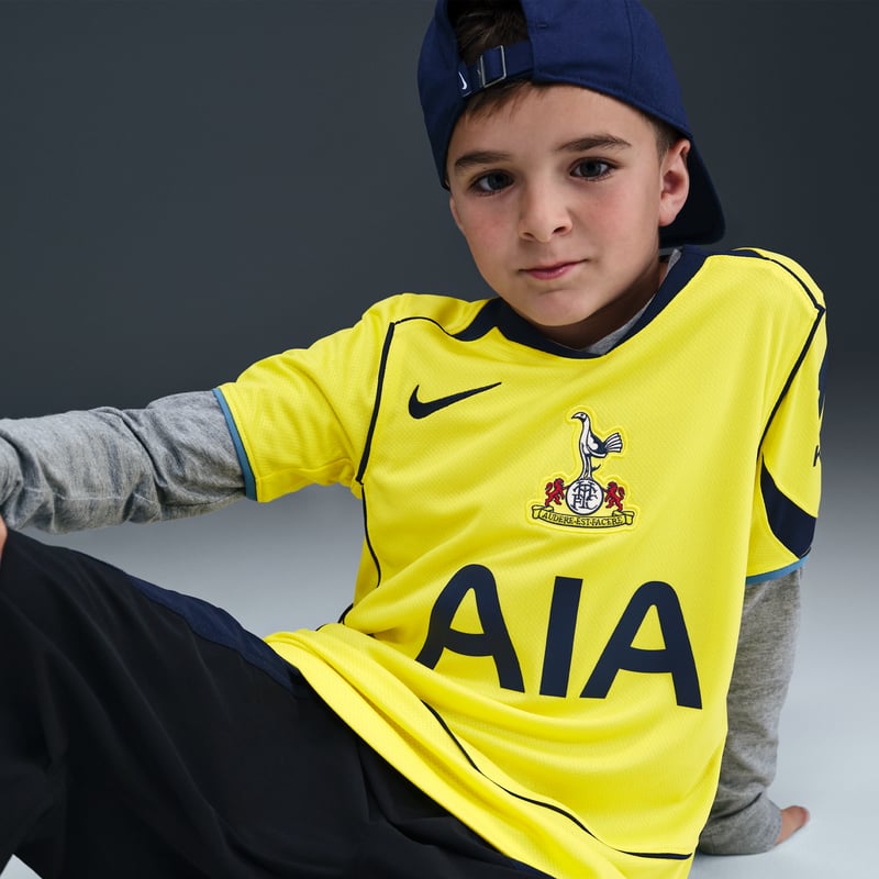 Nike Tottenham Hotspur 2025/26 Stadium Third Dri-FIT Total 90 Replica Shirt "Dynamic Yellow & Blue Void" | Kinderen | Voetbal | 03 | SPORTSHOWROOM