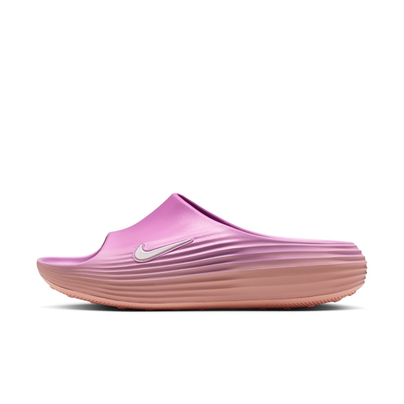 Nike ReactX Rejuven8 Slides sneakers "Arctic Orange & Light Magenta" | Dames | Sportstyle | 02 | SPORTSHOWROOM