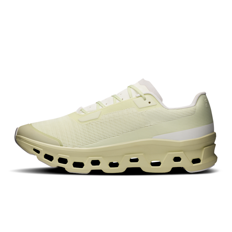Scarpe da running On Cloudmonster Void "Seedling & Linen" | Uomo | Corsa | 04 | SPORTSHOWROOM