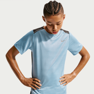 Nike Miler Dri-FIT Shirt "Psychic Blue" | Kinder | | 01 | SPORTSHOWROOM