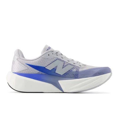Tekaški copati New Balance FuelCell Rebel v5 "Pearl Grey & Dusk Shower" | Ženske | Tek | 00 | SPORTSHOWROOM