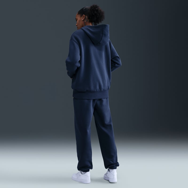 Nike Caitlin Clark Phoenix Fleece Hose "Midnight Navy & Amarillo" | Damen | Sportstyle & Basketball | 07 | SPORTSHOWROOM