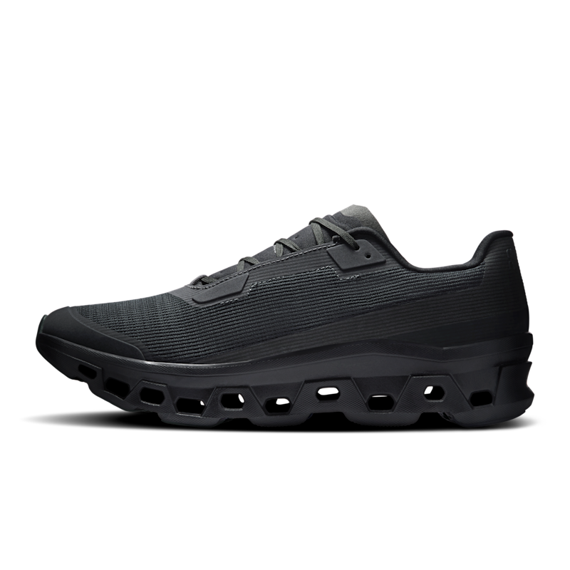 On Cloudmonster Void Laufschuhe "Triple Black" | Herren | Laufen | 04 | SPORTSHOWROOM