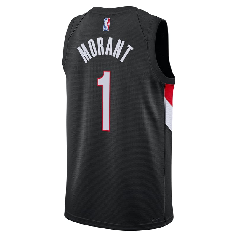 Nike Ja Morant Portland Trail Blazers Icon Edition Dri-FIT NBA Swingman Shirt "Black" | Men | SportStyle | 02 | SPORTSHOWROOM