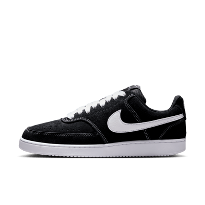 Nike Court Vision Low FL sneakers "Black & White" | Män | Sportstyle | 01 | SPORTSHOWROOM
