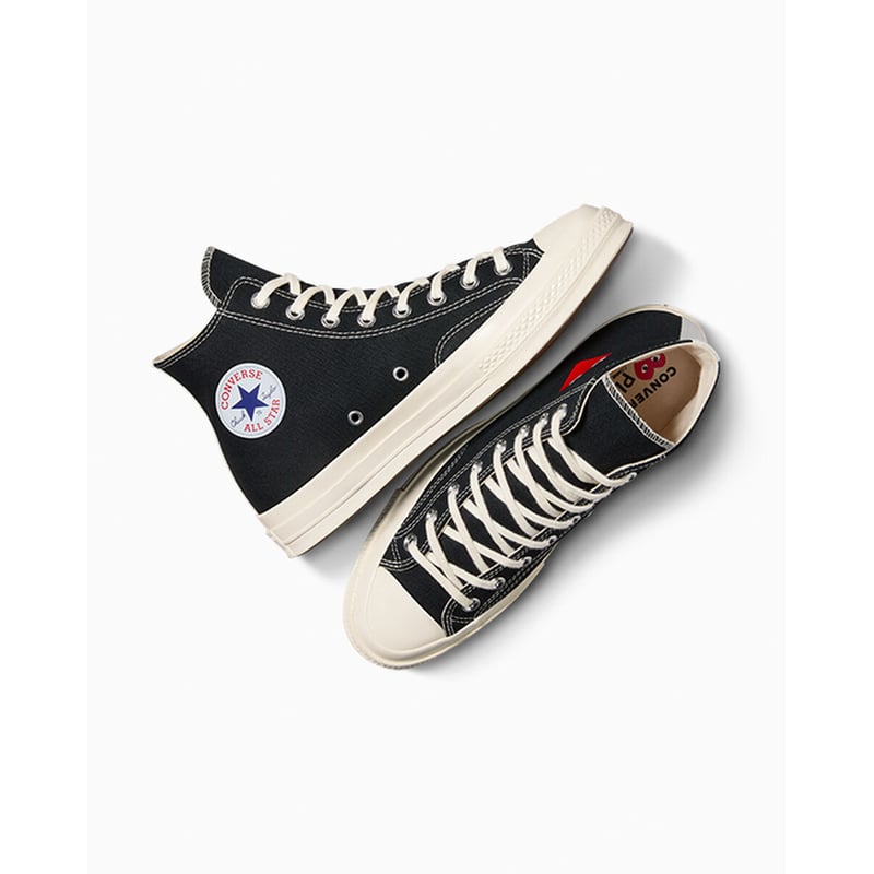 Converse Chuck 70 High x Comme des Garçons PLAY ‘Single Heart’ A08801C 04