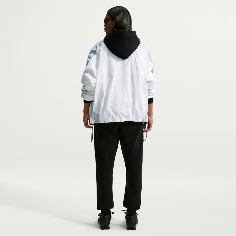 Nike Studio Fleece Medium Weight Oversized Pullover Hettegenser "Total Black & Sail" | Dame | | 04 | SPORTSHOWROOM